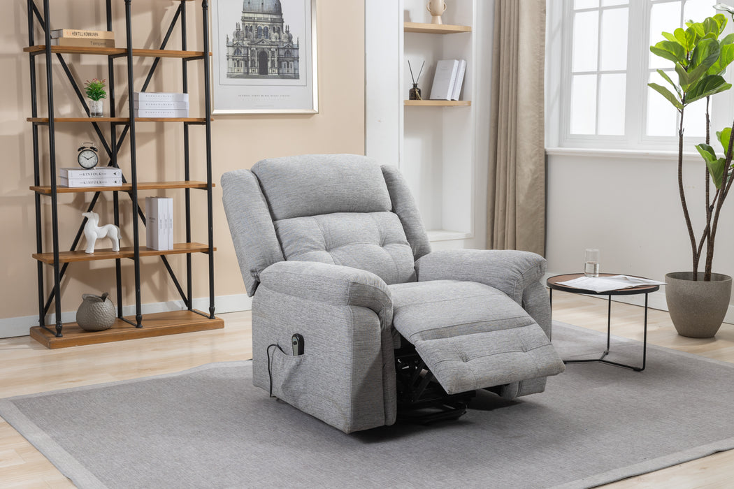 Elias Fabric Power Lift Recliner