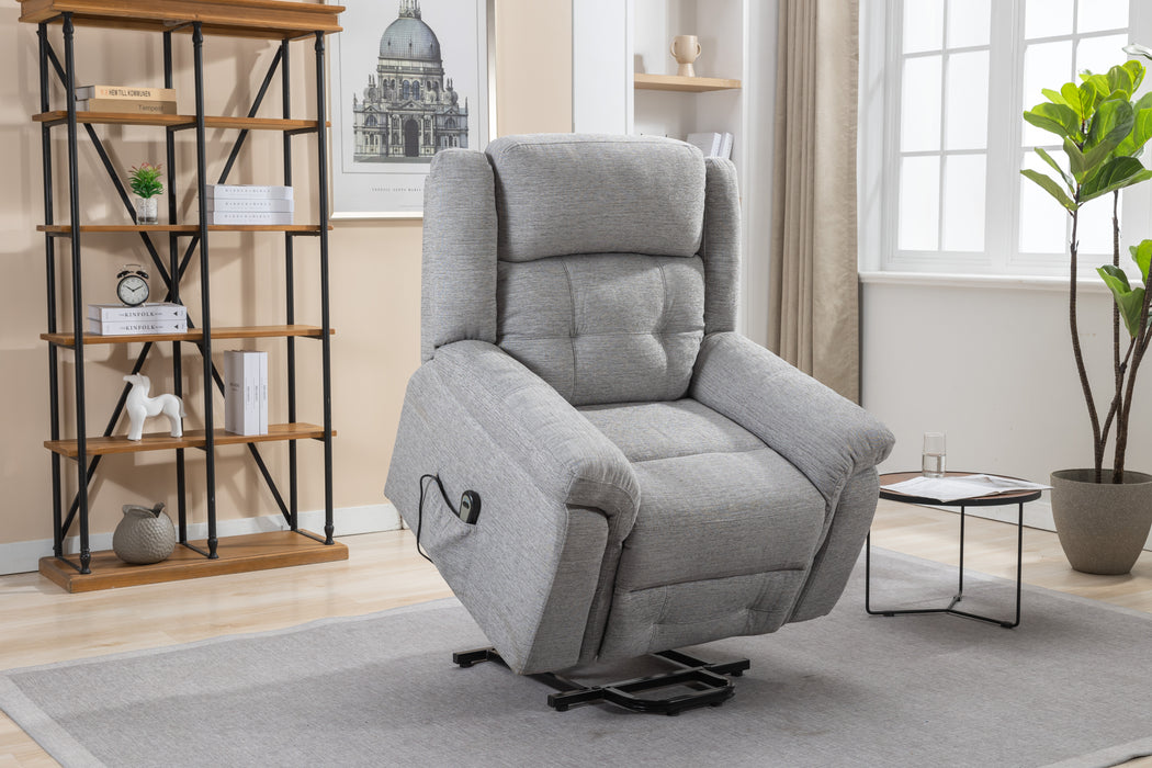 Elias Fabric Power Lift Recliner
