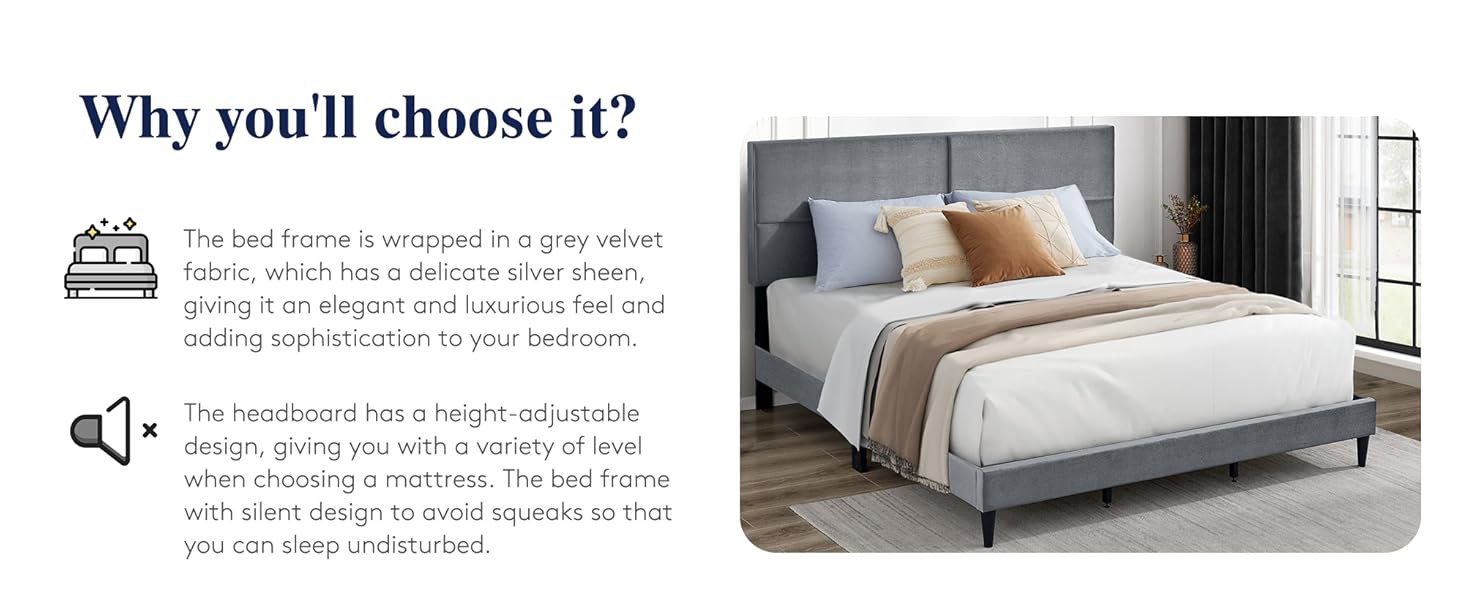 Metro Fabric Bed
