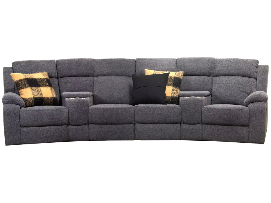 Baxley Fabric Home Theatre Lounge