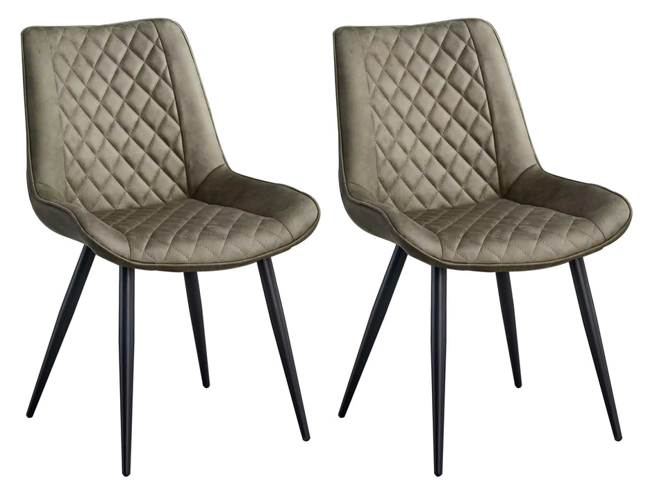 Tyler Fabric Dining Chairs (Set of 2)