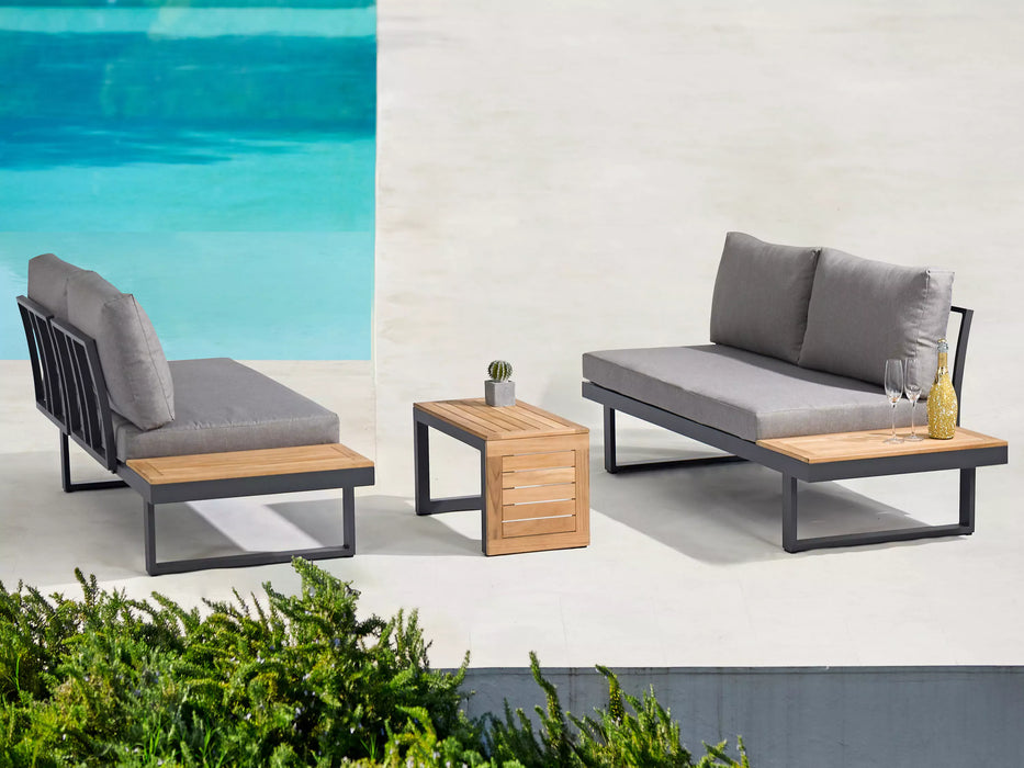 Belize 4 Seater Outdoor Lounge Setting with Coffee Table