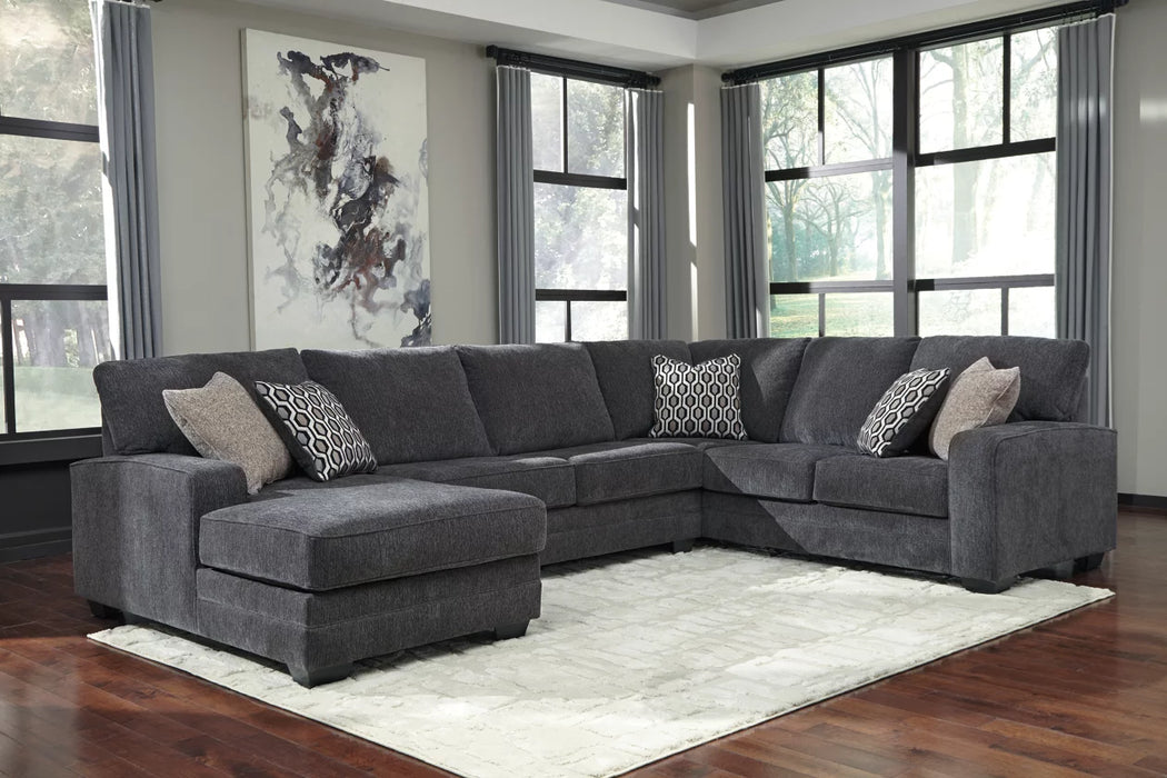 Tracling 6 Seater Fabric Chaise Modular
